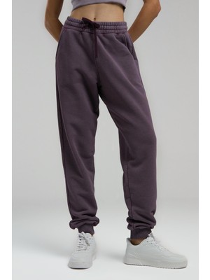 Vionna Everlast Bronx 1910 Oversize Mor Kadın Eşofman Altı