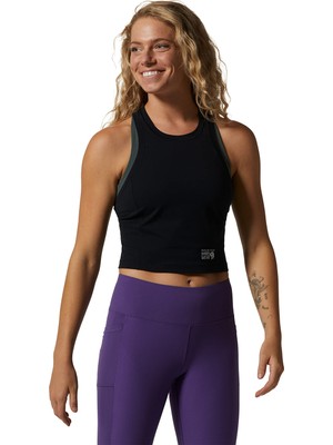 Vionna Mountain Hardwear Mountain Stretch Tanklette Kadın Atlet Siyah L