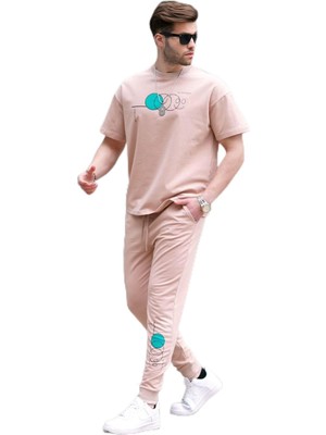 Vionna Madmext Vizon Kısa Kollu Eşofman Takımı 5935,VIZON 2xl