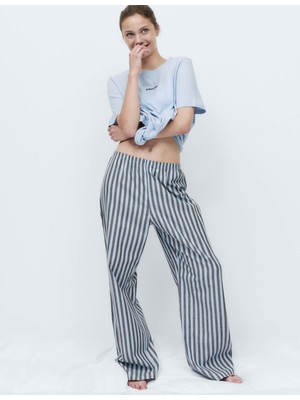 Marks & Spencer Pamuk Karışımlı Desenli Pijama Takımı
