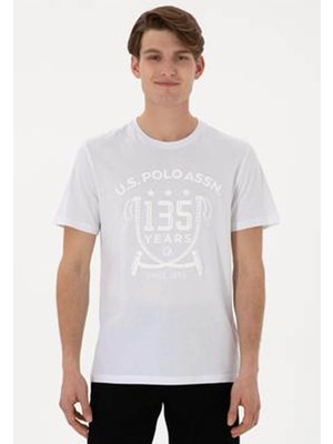 Vionna U.s. Polo% 100 Pamuk Regular Fit Bisiklet Yaka Logo Baskılı T Shirt Erkek T Shirt G081SZ0112105708