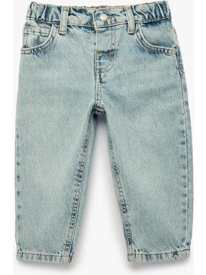 Vionna Cep Detaylı Pamuklu Denim Pantolon