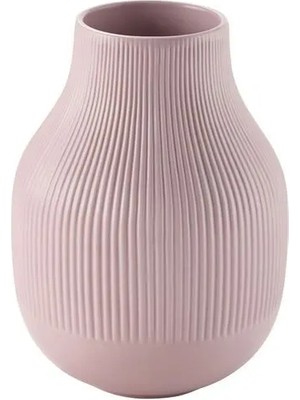 IKEA Gradvıs Seramik Vazo , Pembe, 21 cm