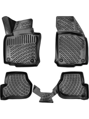 Vionna Rizline Skoda Octavia 2004-2013 Uyumlu 3D Havuzlu Paspas