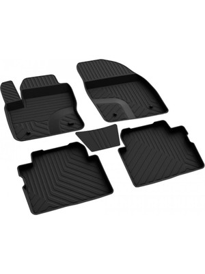 Vionna Ferrous Autoaccessories Ford Kuga 2 ile Uyumlu 4d Havuzlu Kauçuk Paspas 2012 2019