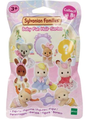 Vionna Epoch Sylvanian Families Bebek Minifigür Eğlenceli Saçlar Serisi, Çok Renkli, Plastik