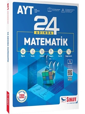 Vionna Yks Ayt Matematik 24 Adımda Konu Anlatımlı Soru Bankası