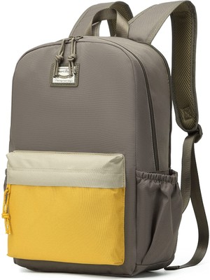 Vionna Smart Bags Sırt Çantası Okul Boyu Laptop Gözlü 3158 Kahve
