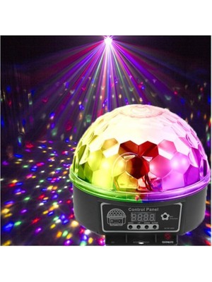 Vionna Quenlite Qx-61 Rgbw DMX512 Sahne Küre LED Işık Sistemi 6X1W Disko Işığı