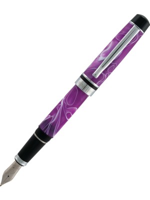 Vionna Monteverde Prima Fountain Pen Purple Swirl - S