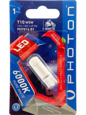 Vionna Photon Ampul T10 W5W LED (Tekli Blister) Pht PH7016 B1