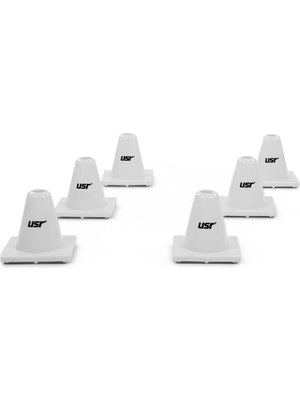 Vionna Usr YH14B 6 Lı 14 cm Yumuşak Huni Seti Beyaz