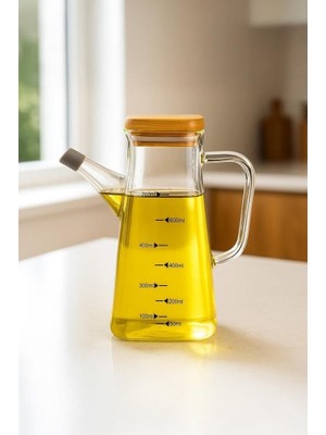 Vionna Bambum Rafa - Bambu Kapaklı Yağdanlık 750ML