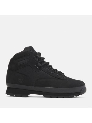 Timberland Euro Hiker Mid Lace Up Erkek Siyah Bot