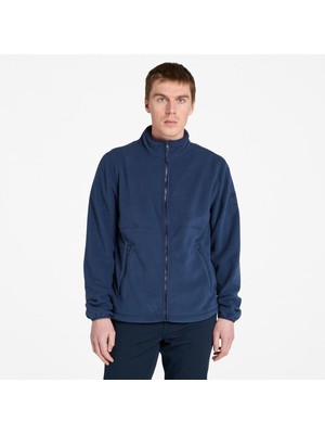Timberland Fleece Erkek Lacivert Dik Yaka Ceket