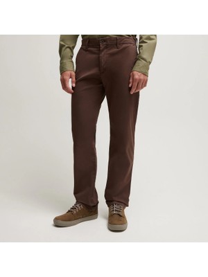 Timberland Claremont Twill Chino Pant (Straight) Erkek Kahverengi Pantolon TB0A2BZA2431