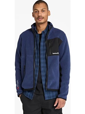 Timberland Sherburne Polartec 200 Mıx Medıa Full Zı Erkek Lacivert Polar TB0A6NH14511