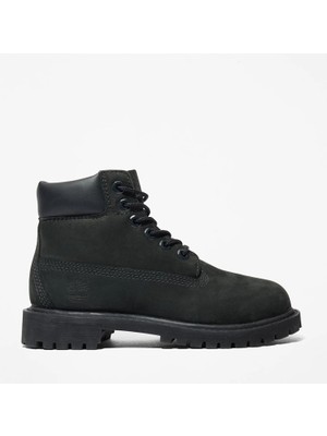 Timberland Timberland Premium 6 Inch Lace Up Waterp Çocuk Siyah Casual Ayakkabı TB1127070011