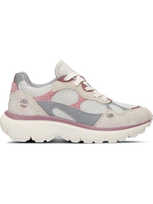 Timberland Hazel Lane Low Lace Up Sneaker Kadin Bej/pembe Sneaker Ayakkabı TB0A43R8A3O1