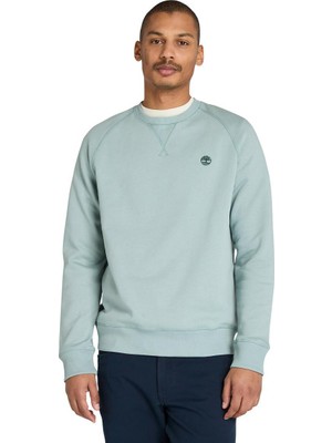 Timberland Exeter River Brushed Back Erkek Yeşil Sweatshirt