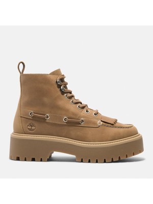 Timberland Stone Street Mid Lace Up Kadın Kahverengi Bot