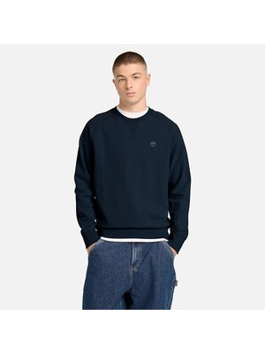 Timberland Exeter Rıver Loopback Crew Neck Sweatshi Erkek Lacivert Sweatshirt TB0A2F78Z021