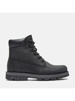Timberland Courma Kid Mid Lace Up Boot Çocuk Siyah Günlük Ayakkabı TB0A27A20011