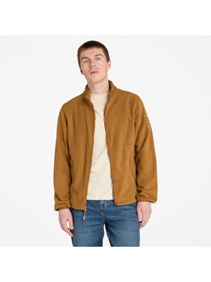 Timberland Fleece Erkek Kahverengi Dik Yaka Ceket