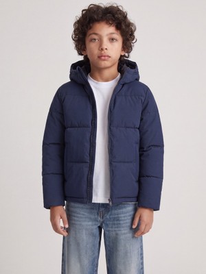 Jack & Jones Jack Jones Jjgalaxy Puffer Jacket Jnr Çocuk Lacivert Mont 12303956-41