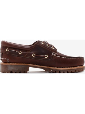 Timberland Timberland Authentic Boat Shoe Erkek Bordo Günlük Ayakkabı TB0500096481
