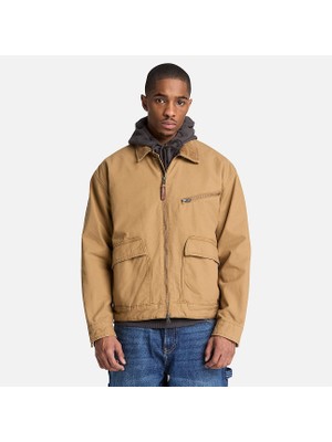 Timberland Strafford Canvas Jacket Erkek Açık Kahverengi Ceket TBC0YH7FAKX1