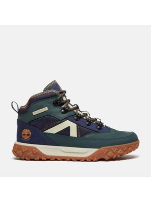 Timberland Motion 6 Mid Lace Up Waterproof Sneaker Çocuk Koyu Yeşil Sneaker Ayakkabı TB0A6ASHEO61