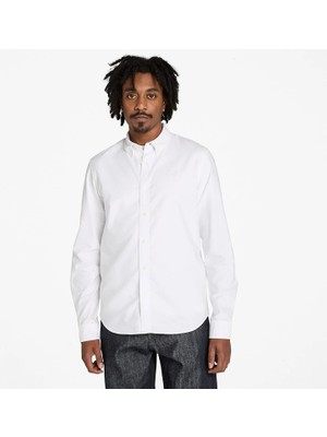 Timberland Oxford Shirt Erkek Beyaz Gömlek TB0A6GPNA941