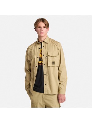 Timberland Utility Overshirt Erkek Bej Gömlek TB0A68FFDH41