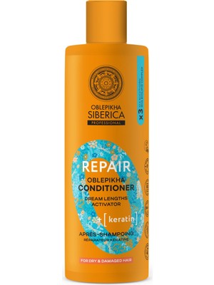Vionna Natura Siberica Yıpranmış Saçlara Özel Onarıcı Saç Kremi - Ns O Repair Oblepikha