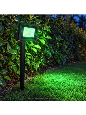 ERKLED Erk LED ERK3720 20W Yeşil LED Projektör IP65