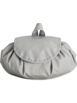 Vionna Ocean Home Textile Fonksiyonel Su Itici Leke Tutmaz Kumaş Düzenleyici Seyahat Tipi Makyaj Çantası Ø 50 cm