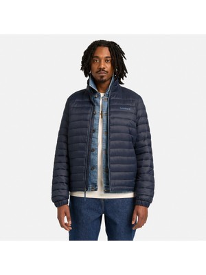 Timberland Axis Peak Durable Water Repellent Erkek Lacivert Dik Yaka Mont