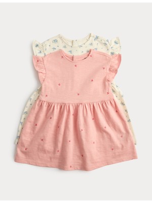 Marks & Spencer 2'li Pamuklu Elbise