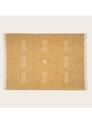 Vionna Jaıpur Sarı Pamuk Kilim 120X180 cm