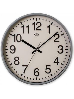 Vionna Digithome Venüs Minimalist Duvar Saati 26CM Gri K-Venus-Grı C320.230