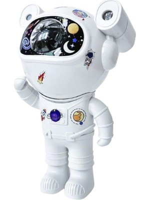 Vionna Buffer® Stickerlı,kumandalı Astronot Model Gece Lambası