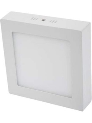 Vionna Cata 18W Kare Sıva Üstü LED Panel Armatür - Beyaz Işık CT-5234 Plastik Kasa