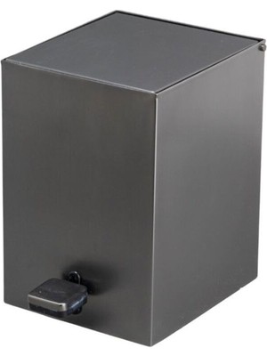 Vionna System Pedallı Kare Çöp Kovası 3 Lt Füme 262X245X180 mm Füme Tek Ebat BA4055 031 Bbn-Bbn