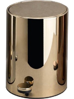 Vionna System Pedallı Gold Çöp Kovası 3 Lt Gold Renk 265X203X203 mm