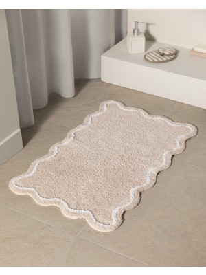 Vionna Madame Coco Yvoire Banyo Paspas, Bej, 50X80 cm