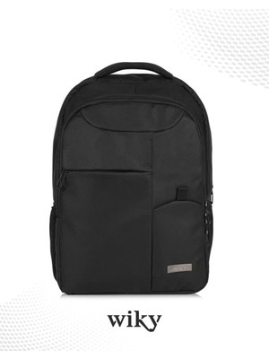 Vionna Wiky Wikybag Dawn 15,6 Inç Dizüstü Bilgisayar Uyumlu Siyah Laptop Çantası Sırt Çantası