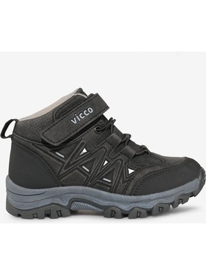 Vicco Denali Havalı Taban Erkek Okul Öncesi Siyah Outdoor Bot