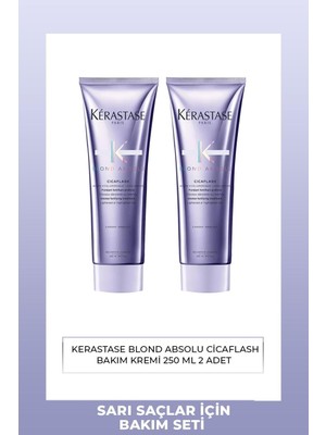 Vionna Kerastase Blond Absolu Cicaflash Sarı Saçlar Için Parlaklık Veren Set