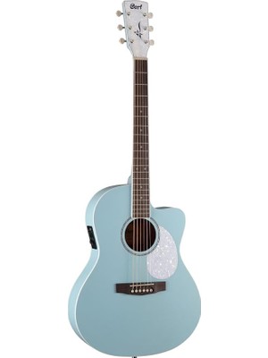 Jade Skop Akustik Gitar Açık Gözenekli Gökyüzü Mavisi Mat